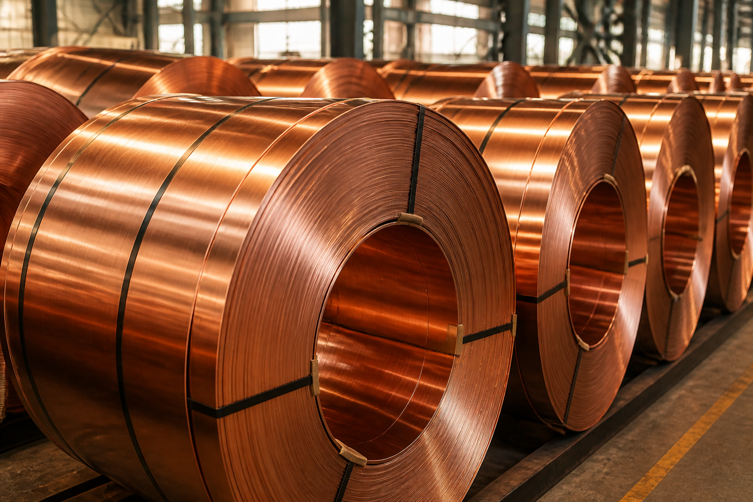Copper coils